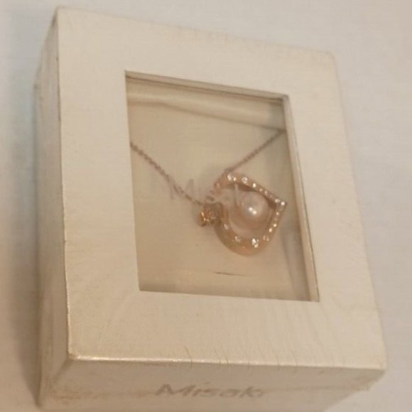 MISAKI NECKLACE Heart Shaped -NEW (Sealed)-Box Shipping with Tracking! - Picture 1 of 13